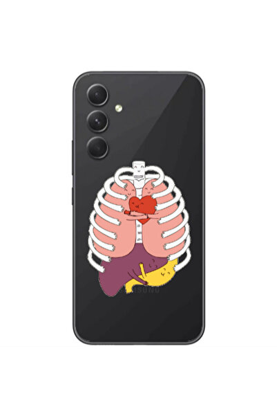 Other Samsung Galaxy A05s Anatomy Transparent Silicone TPU Θήκη