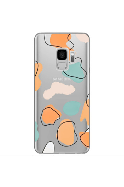 Other Samsung S9 Plus Colorful spots Transparent Silicone TPU Θήκη
