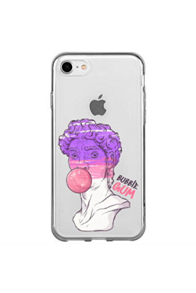 Other Apple iPhone 7 Pin Bubble Transparent Silicone TPU Θήκη