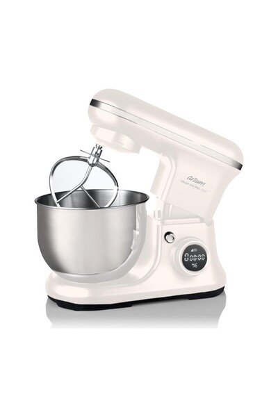 Arzum Crust Mix Pro AR1186-02 5 Lt Beyaz 1500 W Stand Mikser