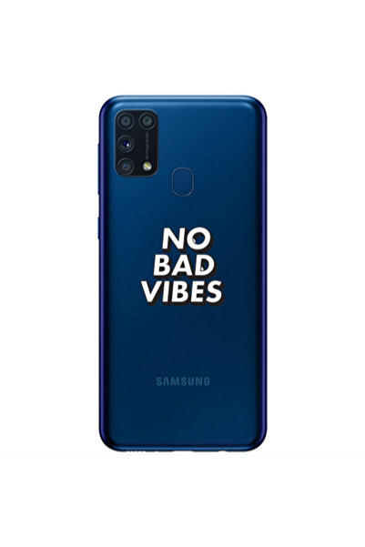 Other Samsung M31 No bad vibes Transparent Silicone TPU Θήκη