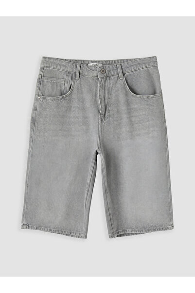LC Waikiki Nevavm Loose Fit Men's Jean Shorts with a Difference
