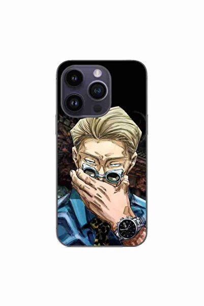 OEM Case compatible with Apple iPhone 14 Pro Silicone Gel Tpu Pattern Jujutsu...