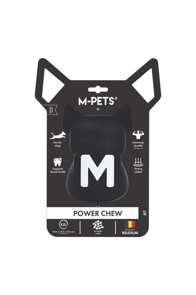 M-PETS Power Chew Rubber Dog Treat Toy Jet (XXL)