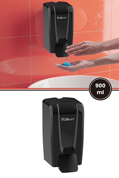 Flosoft F248S Manuel Gagalı Sıvı Sabun Dispenseri, 900 ml Banyo Mutfak Duvara...