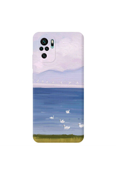 Other Xiaomi Redmi Note 10S Swan Lake Transparent Silicone TPU Θήκη