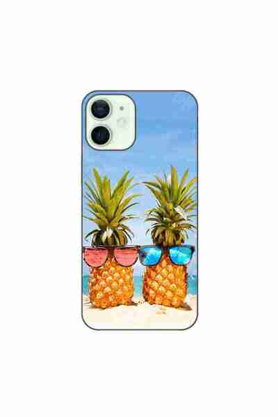 OEM Husa compatibila cu Apple iPhone 12 Mini Silicon Gel Tpu Model Beach Pinn...