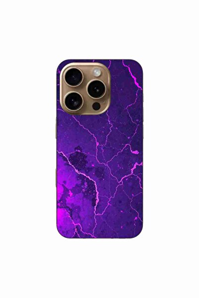 OEM Husa compatibila cu Apple iPhone 16 Pro Silicon Gel Tpu Model Ultraviolet...