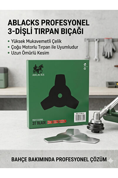 MALİŞ YAPI TIRPAN BIÇAĞI OT BİÇME MAKİNESİ İÇİN 3 DİŞLİ