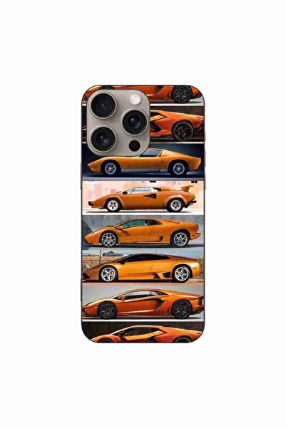 OEM Калъф, съвместим с Apple iPhone 16 Pro Max, силиконов гел TPU, с шарка на...