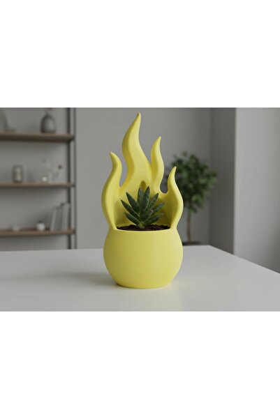 OEM Jardinieră Decorativă Design Flacără Modernă pentru Plante Mici