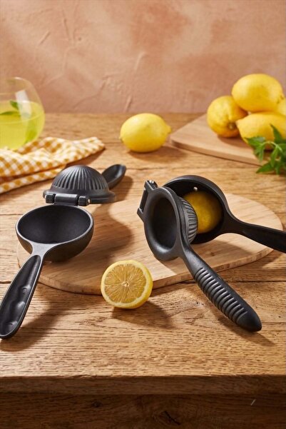 Bayev Black Luxury Cast Iron Lemon & Orange Citrus Juicer - Practical and Dur...