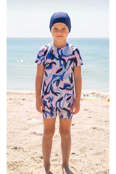 Kız Çocuk Desenli Bikini