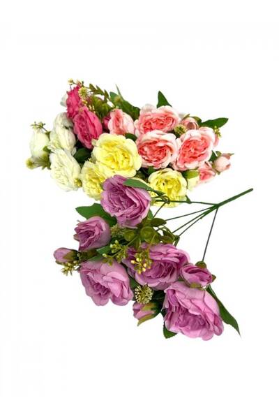 OEM Flori Artificiale Buchet Flori Trandafirati Cataratori Roz Inchis