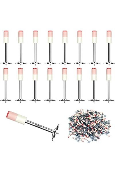 Trendily Set 200 cuie tip ciupercă pentru pistol autopropulsat HAWIRE, 7,3 mm...