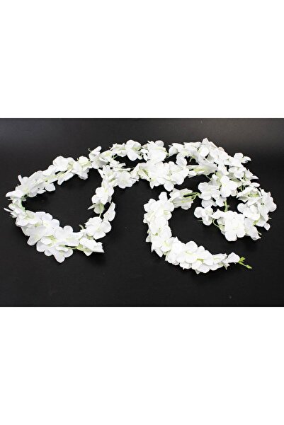 OEM Ghirlanda Flori Artificiale Hortensie Alb Diam 10cm