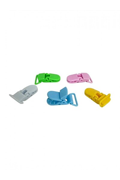 OEM Pacifier Chain Clips 100/ Top Bottom Set Pink