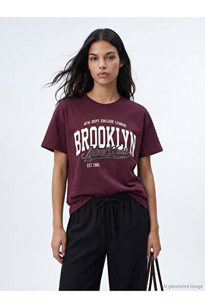 LC Waikiki Esvab • Modern & Distinctive Zero Roba Yaka Brooklyn Printed Women...