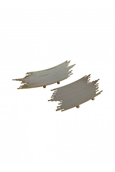 OEM Platouri Metalice Pentru Candy Bar Auriu 2/Set
