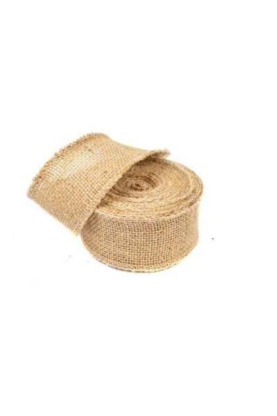OEM Plain Cream Jute Ribbon