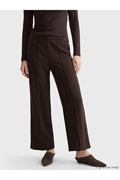 LC Waikiki Women's Wide Leg Sweatpants with Elastic Waist