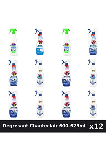 Chanteclair Set 12 Degresant Universal 600-625ml - Lamaie, Bicarbonat, Antica...