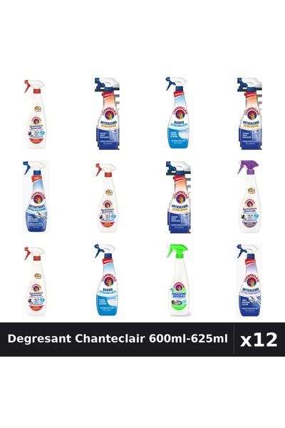 Chanteclair Set 12 Degresant Universal 600ml-625ml - Marsilia, Lavanda, Lămâi...