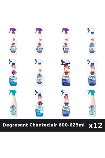 Chanteclair Set 12 Degresant Universal 600-625ml - Lavanda, Mosc, Bicarbonat,...