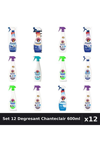 Chanteclair Set 12 Degresant Universal 600ml - Anti-Miros, Bicarbonat, Extra ...