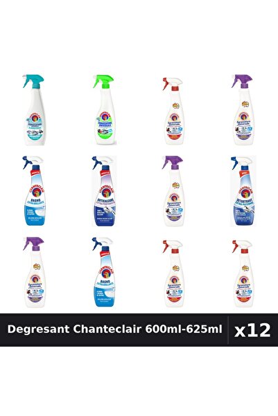 Chanteclair Set 12 Degresant Universal 600ml-625ml - Marsilia, Lavanda, Lamai...