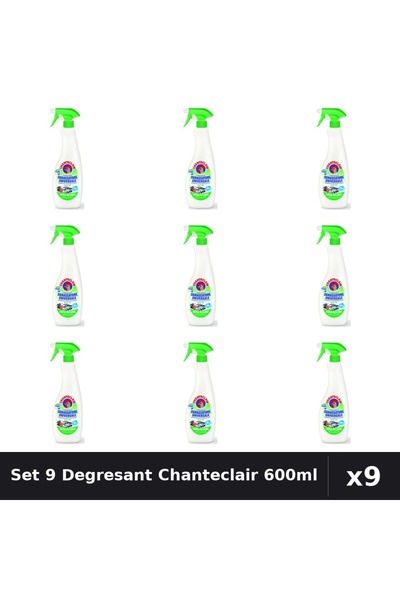 Chanteclair Set 9 Degresant Universal 600ml - Lamaie
