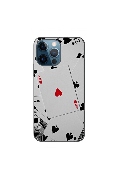 OEM Husa compatibila cu Apple iPhone 12 Pro Silicon Gel Tpu Model Carti Poker