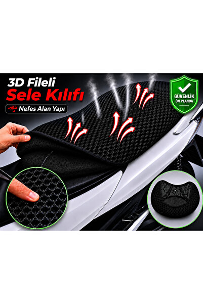 Vi Caro Husa scaunului motocicletei SYM DRG 160 Husa scaunului cu plasa 3D Pr...