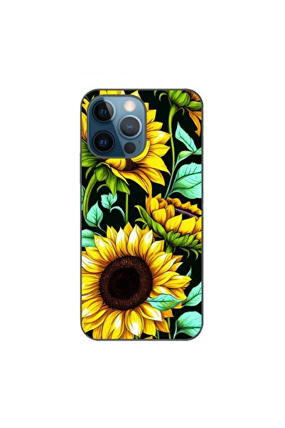 OEM Husa compatibila cu Apple iPhone 12 Pro Silicon Gel Tpu Model Floarea Soa...