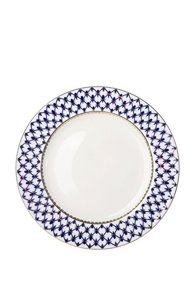 IMPERIAL PORCELAIN Genç Cobalt Net Mavi Porselen Servis Tabağı 30 cm