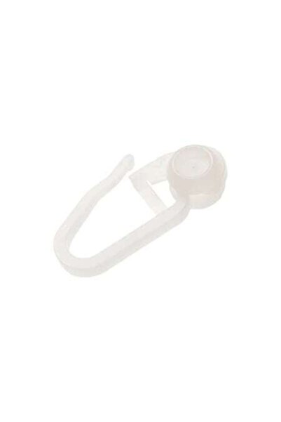 SHOPIENS Set of 50 Universal Curtain and Drapery Track Gliders White PVC with...