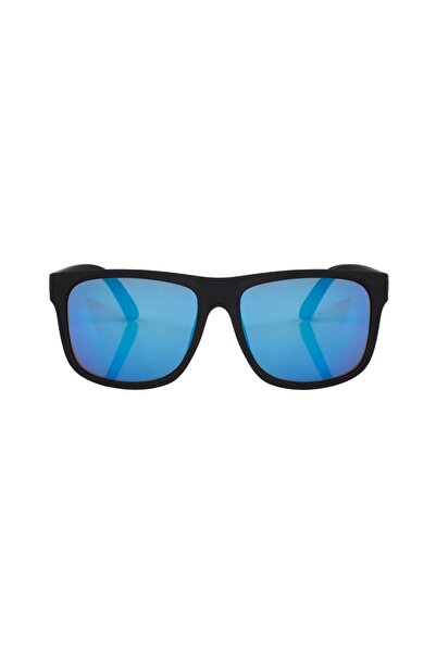 OEM Ochelari de Soare Barbati Rubber cu Rama Patrata, Lentile Albastre, Stil ...