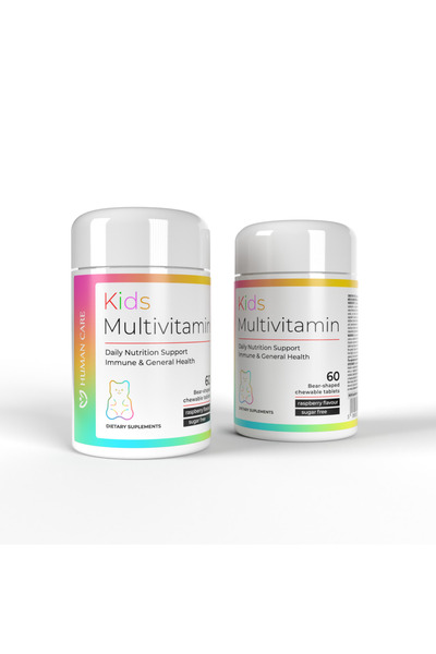 Human Care , Kids Multivitamin, 60 Chewable Tablets, 23 Vitamins and Minerals...