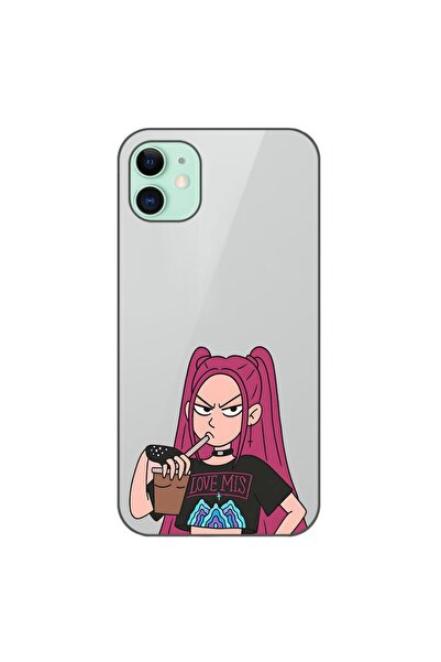 OEM Husa compatibila cu Apple iPhone 11 Silicon Tpu Model KPop Demon Hunters ...
