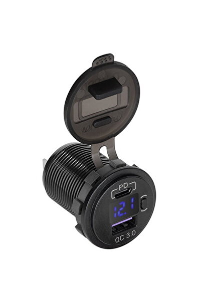 Peiying MUFA MONTAJ INCARCARE USB PD SI QC 3.0 48W
