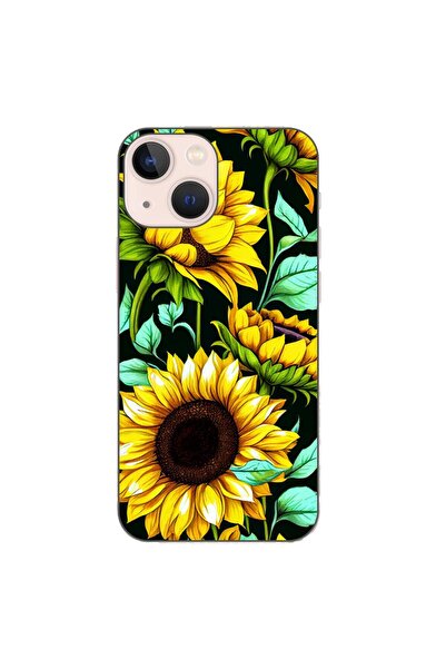 OEM Husa compatibila cu Apple iPhone 13 Mini Silicon Gel Tpu Model Floarea So...