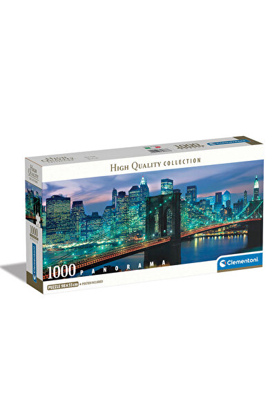 CLEMENTONI Παζλ Panorama High Quality Collection Νέα Υόρκη Γέφυρα Brooklyn 10...