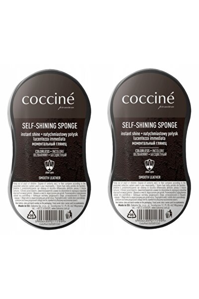Coccine Set 2 bureti curatare incaltaminte Self-Shining, Coccine, Pentru piel...