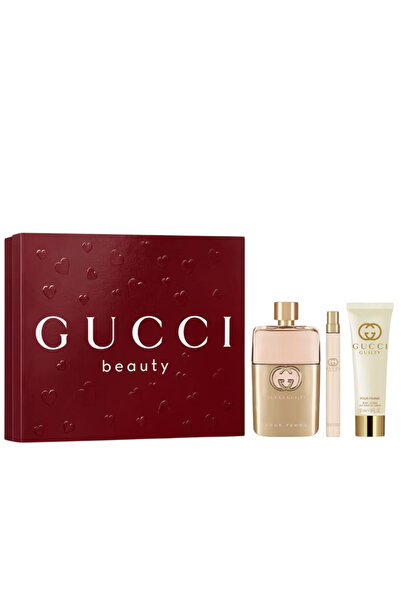 Gucci Σετ Gucci: Guilty, Eau De Parfum, Για Γυναίκες, 90 ml + Guilty, Eau De ...