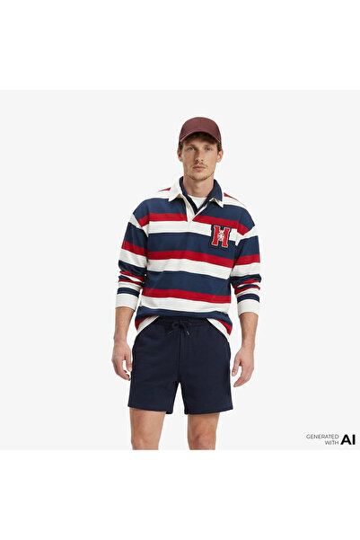 Tommy Hilfiger Classic Flag Erkek Lacivert Şort