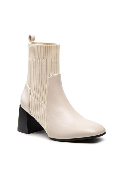 DeeZee Women's Ankle boots ZALSC126-1 Beige