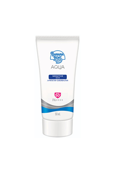 Banana Boat Aqua Sensitive Sunscreen Lotion SPF50+ 50ml