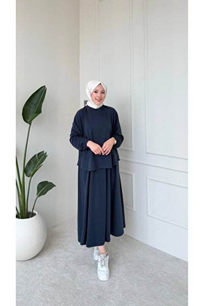 Mihran Butik Lily Model Imported Pique Fabric Women's Set with Ankle Drawstri...