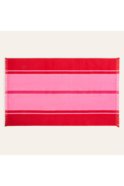 Zsa Zsa Zsu Viseu Pink - Red Beach Towel 90X150 cm