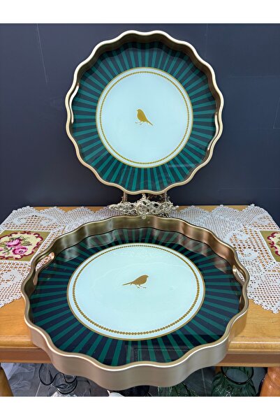 COLLECTİON 2-Piece Serving Tray 34-38 cm
